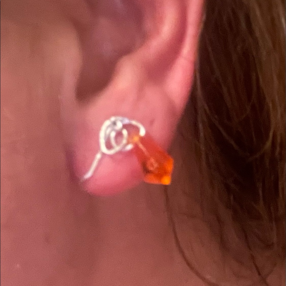 No Pierced earrings